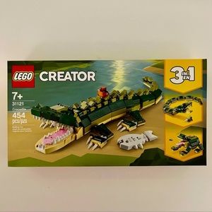 LEGO Creator 3in1 Crocodile Frog Snake NEW